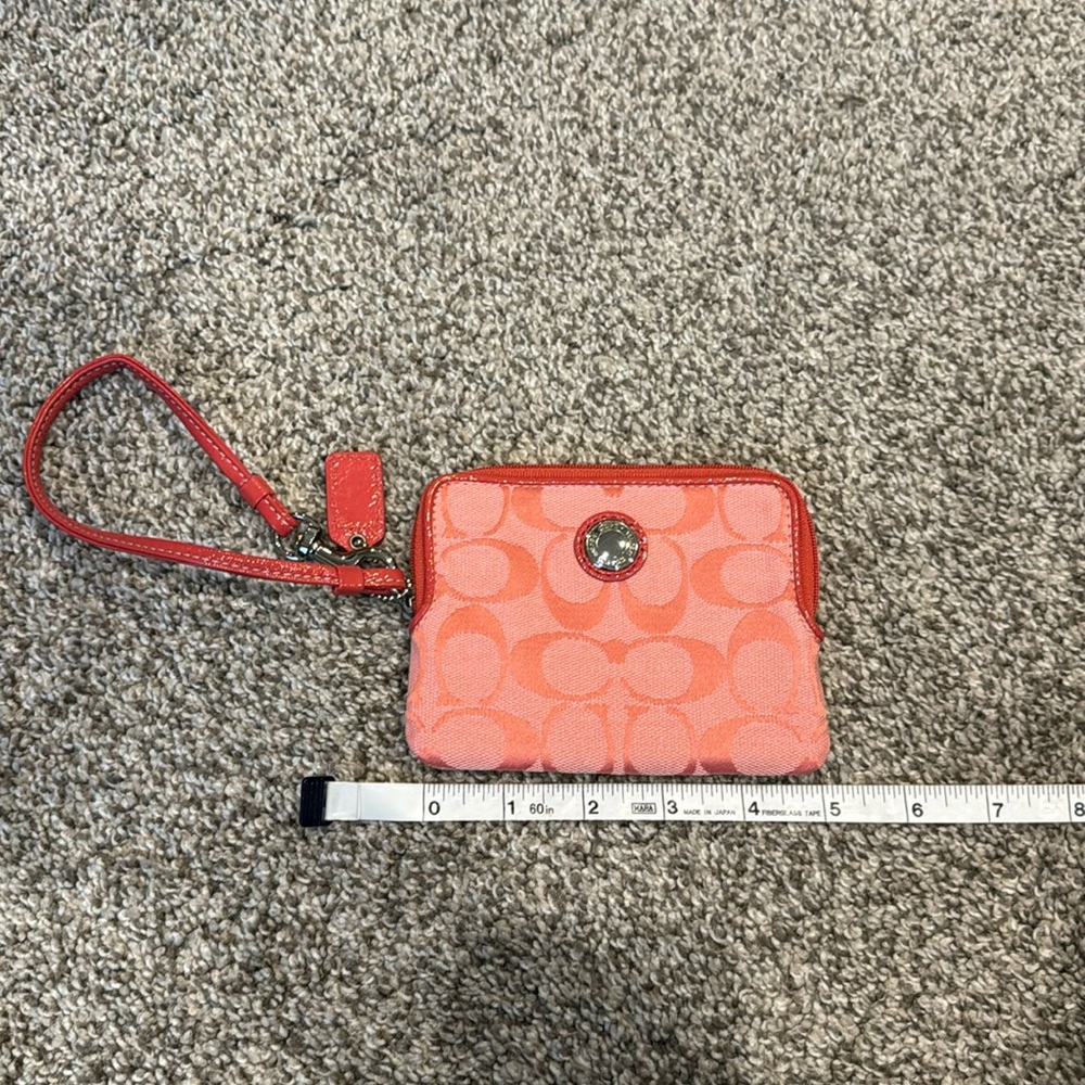 Coach wristlet/wallet